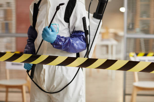 Professional Biohazard Cleanup technician working in Aurora, NE